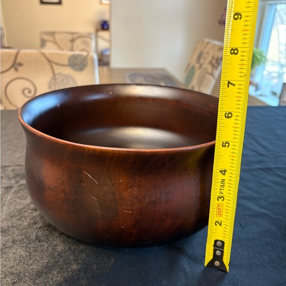 Olive & Thyme Mango Wood Bowl - Picture 5 of 6